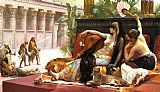 Alexandre Cabanel Cleopatra Testing Poisons on Condemned Prisoners painting